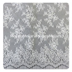 Κίνα 100% νάυλον γαμήλιο φόρεμα δαντελλών Chantilly ελεφαντόδοντου Floral μαγειρευμένο ακονισμένο που προσαρμόζεται προμηθευτής