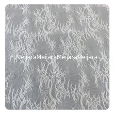 Κίνα Η δαντέλλα 150x300cm/PC, Floral ύφασμα Chantilly γαμήλιων φορεμάτων ελεφαντόδοντου μαγείρεψε ακονισμένος προμηθευτής