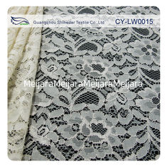 Κίνα Νάυλον Viscose σχοινόδετο ύφασμα δαντελλών για τον ιματισμό 145CM - πλάτος Κύπρος-LW0015 150 εκατ. προμηθευτής