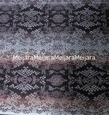Κίνα Ψηφιακό τυπωμένο ύφασμα Snakeskin για το ένδυμα φορεμάτων andladies προμηθευτής