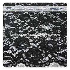 Κίνα Σύγχρονο μαύρο ύφασμα δαντελλών Macrame σχοινόδετο από το ναυπηγείο, φιλικό προς το περιβάλλον προμηθευτής