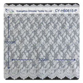 Ακονισμένο Floral Chantilly μαγείρεψε τη δαντέλλα, BV/το νυφικό φόρεμά ΤΟΥ 150 X 300 εκατ. προμηθευτής
