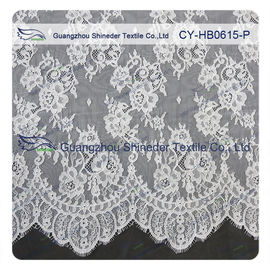 Ακονισμένο Floral Chantilly μαγείρεψε τη δαντέλλα, BV/το νυφικό φόρεμά ΤΟΥ 150 X 300 εκατ. προμηθευτής