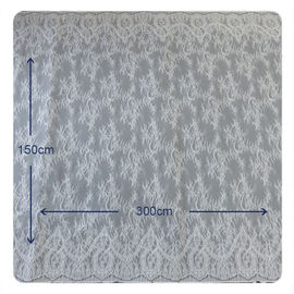 Η δαντέλλα 150x300cm/PC, Floral ύφασμα Chantilly γαμήλιων φορεμάτων ελεφαντόδοντου μαγείρεψε ακονισμένος προμηθευτής