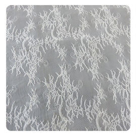 Η δαντέλλα 150x300cm/PC, Floral ύφασμα Chantilly γαμήλιων φορεμάτων ελεφαντόδοντου μαγείρεψε ακονισμένος προμηθευτής