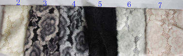 Βουρτσισμένο Jacquard αντιστατικό ύφασμα δαντελλών με SGS Κύπρος-LQ0041 πλάτους 140cm προμηθευτής