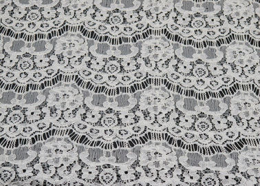 Eyelash σχοινόδετο δαντελλών ύφασμα Κύπρος-LW0716 βαμβακιού υφάσματος υδροδιαλυτό, ελαστικό νάυλον προμηθευτής