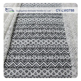 Jacquard νάυλον ύφασμα δαντελλών βαμβακιού σχοινόδετο για υλικό SGS BV ενδυμάτων Κύπρος-LW0788 ΤΟΥ προμηθευτής