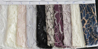 Νάυλον Viscose σχοινόδετο ύφασμα δαντελλών για τον ιματισμό 145CM - πλάτος Κύπρος-LW0015 150 εκατ. προμηθευτής
