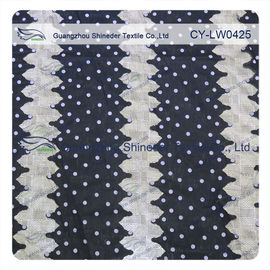Το έγκαυμα Polyester&amp;Cotton μόδας δένει έξω το ύφασμα με το σημείο Πόλκα για την περιστασιακή ένδυση προμηθευτής