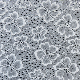 Εξωραϊσμένοι Stretchable σχεδιαστές γαμήλιων εσθήτων υφάσματος δαντελλών περιποίησης προμηθευτής