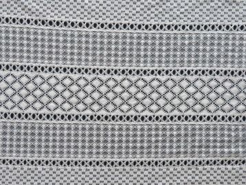Nylon&amp;Polyamide τρυπών κύκλων σημείων τριγώνων και ίνα βαμβακιού για το ένδυμα προμηθευτής