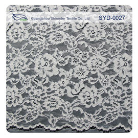Ασημένια Jacquard μόδας ελβετικά σχοινόδετα φορέματα νυφών υφάσματος δαντελλών προμηθευτής