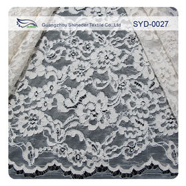 Ασημένια Jacquard μόδας ελβετικά σχοινόδετα φορέματα νυφών υφάσματος δαντελλών προμηθευτής