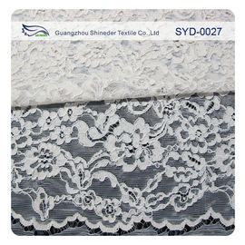 Ασημένια Jacquard μόδας ελβετικά σχοινόδετα φορέματα νυφών υφάσματος δαντελλών προμηθευτής